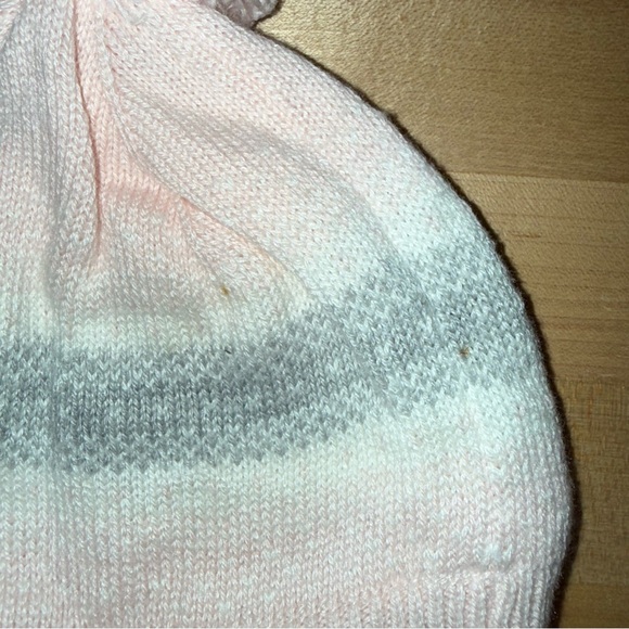 Janie and Jack Beanie Hat Pink Size 0-3 Months - Picture 5 of 5